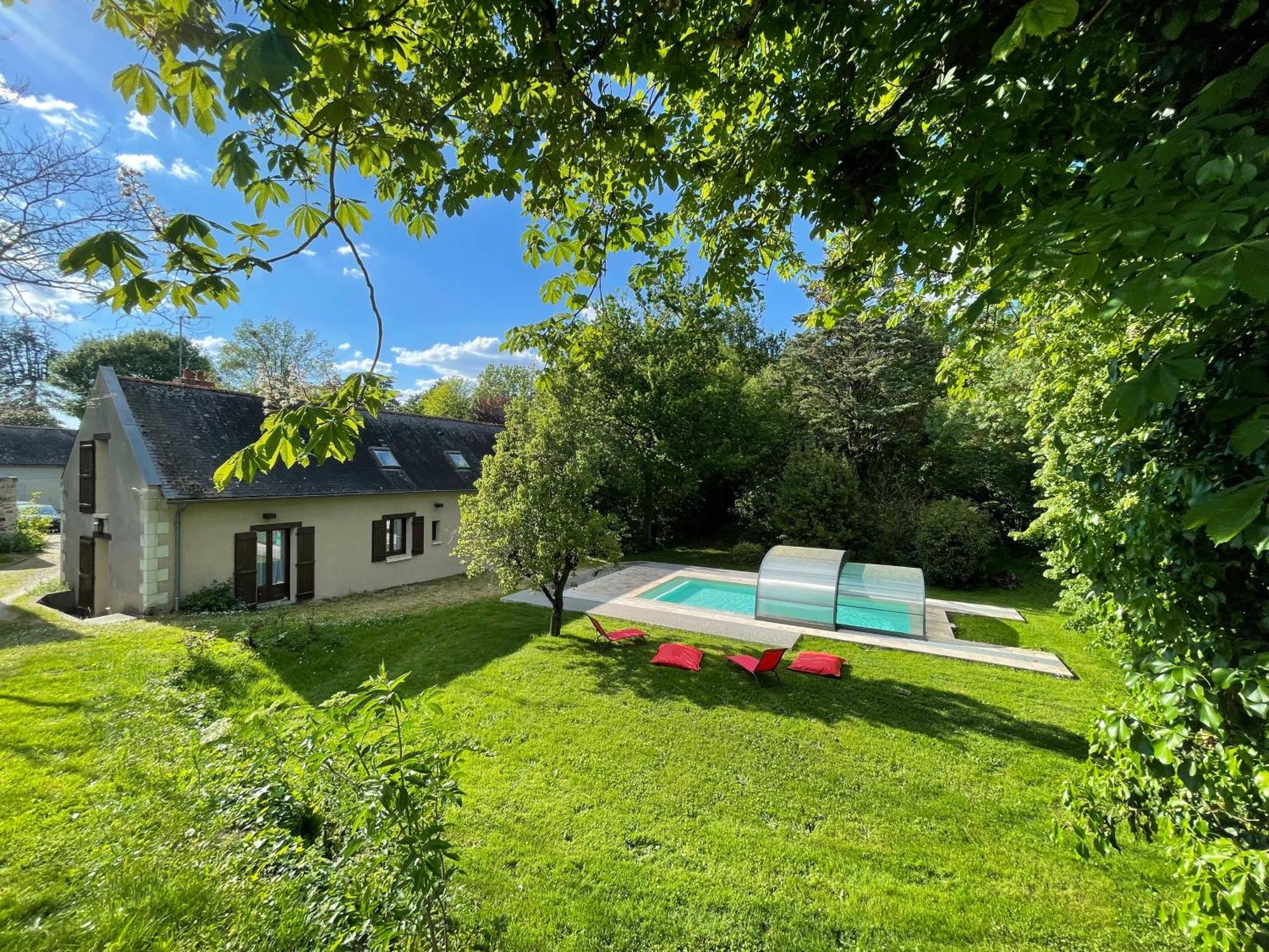 Vila Domaine Jeanne De Laval La Bohalle Exteriér fotografie